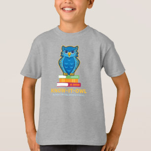 FVMS Know-It-Owl, Grey Youth T-Shirt