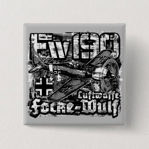 Fw 190 15 cm square badge