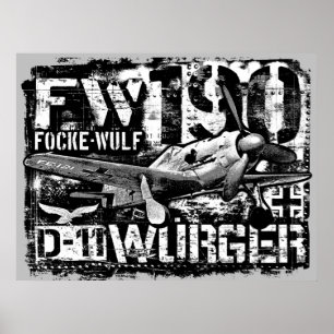 Fw 190 D-11 Poster