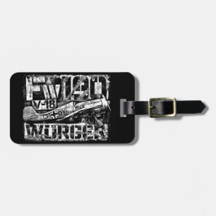 Fw 190 luggage tag