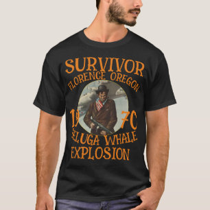 FW HG SL Oregon Whale Explosion Survivor Florence T-Shirt