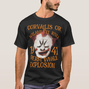 FW HG SL Sperm Whale Explosion CORVALLIS OREGON T-Shirt