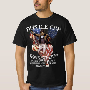 FW HG TSA TRUMP FV IRAN WAR WAG DOG CBP S T-Shirt