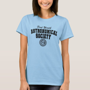 FWAS Collegiate Black on Woman's T-Shirt