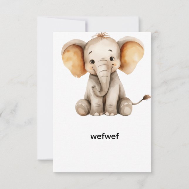 fwefwef invitation (Front)