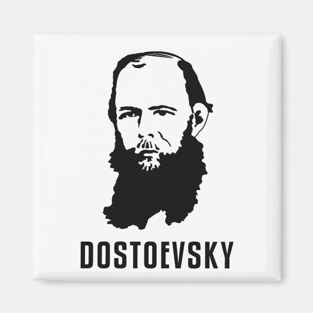 Fyodor Dosoevsky Magnet (Front)