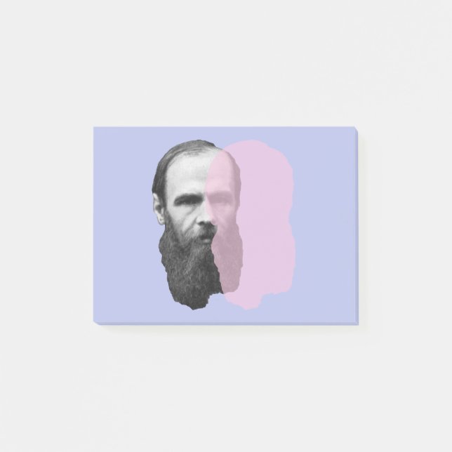 Fyodor Dostoevsky Post-it Notes (Front)