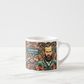 Fyodor Dostoyevsky - Russian Literature Espresso Cup