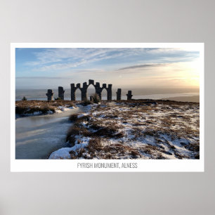 Fyrish Monument, Alness, Scotland Poster