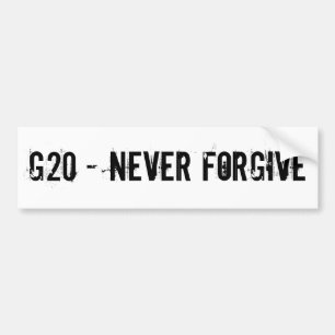 G20 BUMPER STICKER