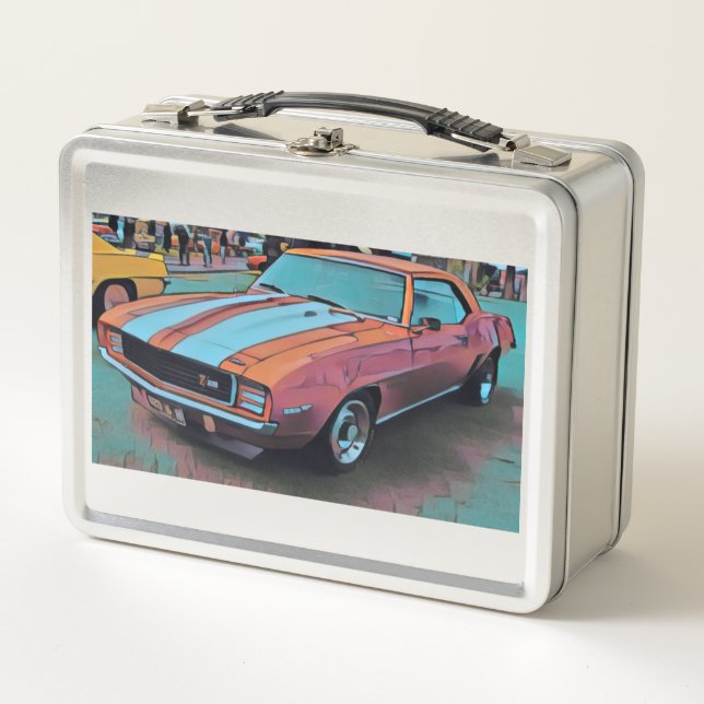 G2 'Memories' Camaro SS and Impala SS Lunch Box (Front)