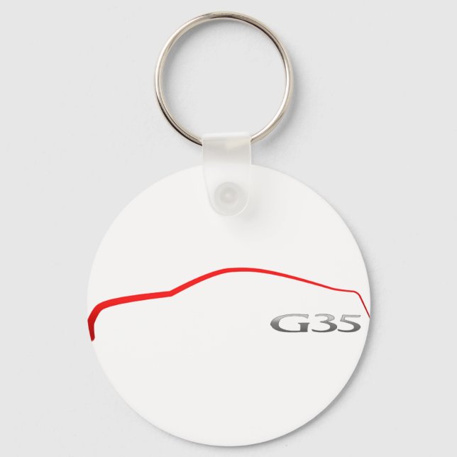 G35 Outline Key Ring (Front)