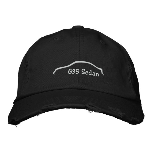 G35 Sedan Embroidered Hat (Front)
