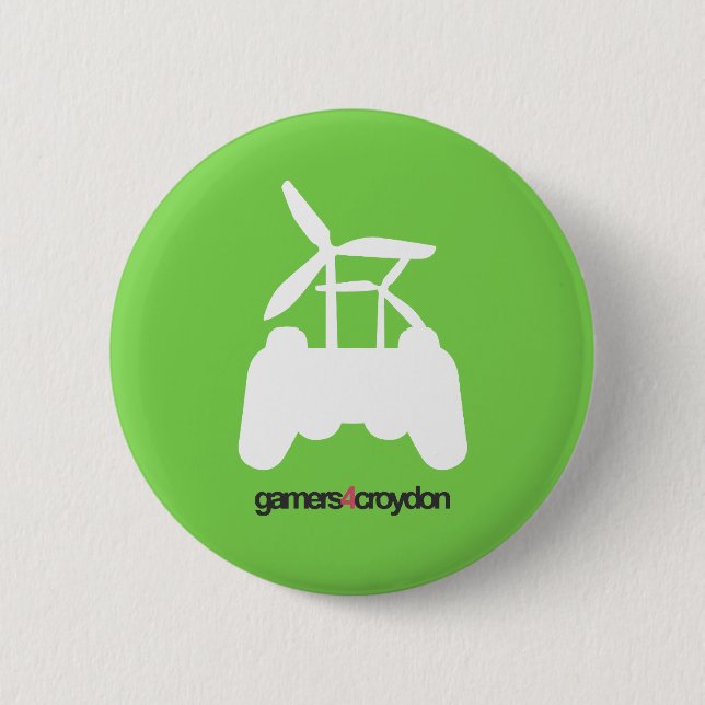 G4C Environment Icon 6 Cm Round Badge (Front)