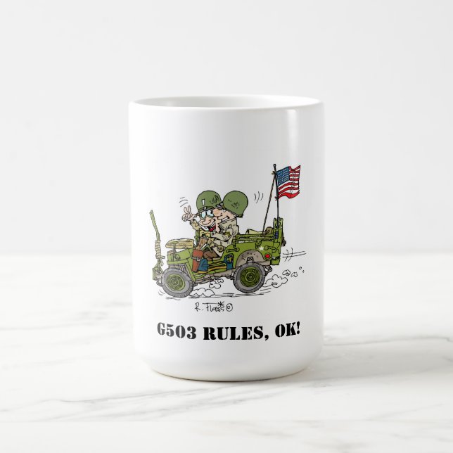 G503 rules, OK! Coffee Mug (Center)