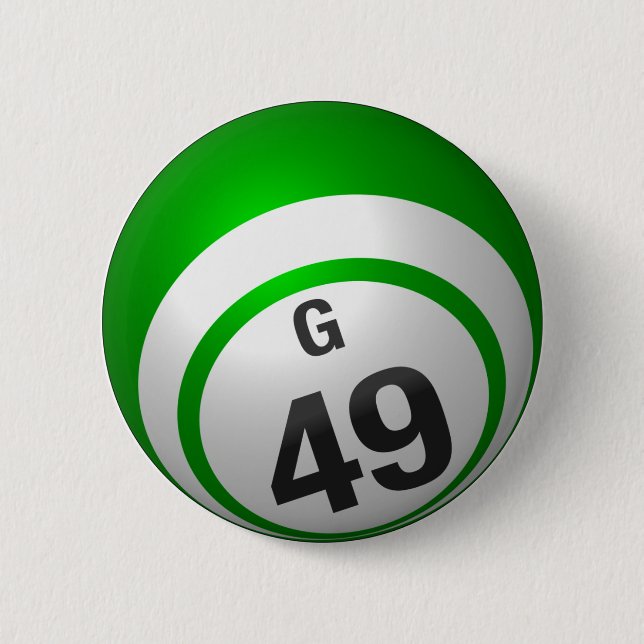 G 49 bingo button (Front)