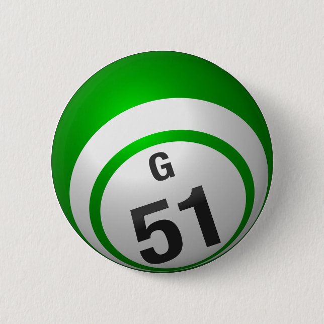 G 51 bingo button (Front)