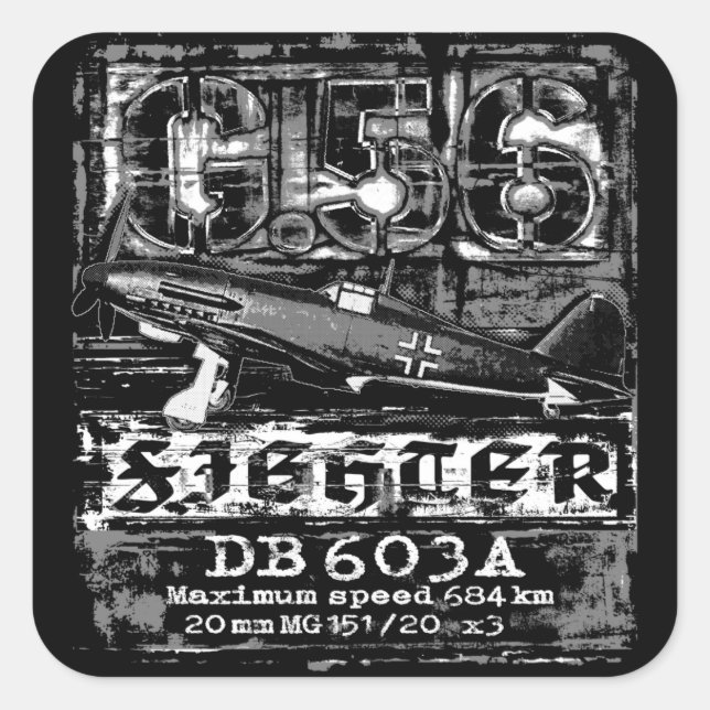 G.56 Fighter Square Sticker (Front)