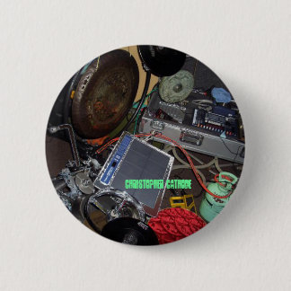 G acid kit 2, christopher cathode 6 cm round badge