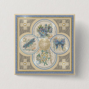 G Creation Office 15 Cm Square Badge