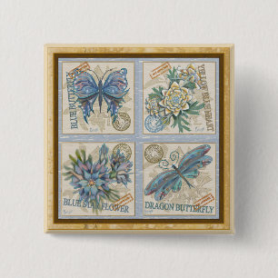 G Creation Office 15 Cm Square Badge