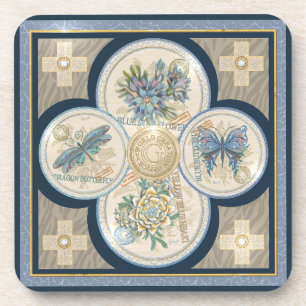 G Creation Office butterfly Coaster