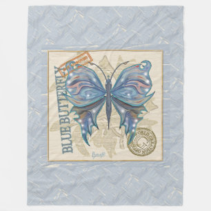 G Creation Office butterfly Fleece Blanket