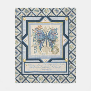 G Creation Office butterfly Fleece Blanket