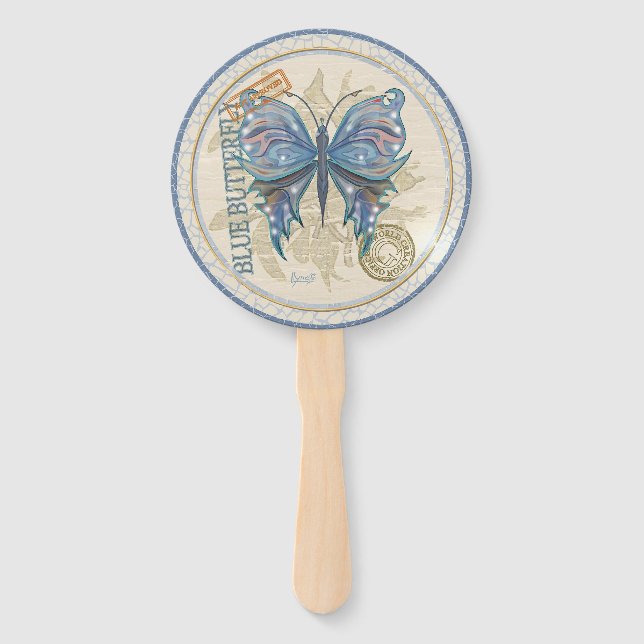 G Creation Office butterfly Hand Fan (Front)