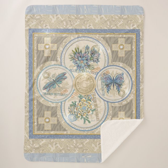 G Creation Office Fleece Blanket (Front)