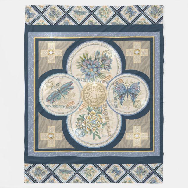 G Creation Office Fleece Blanket (Front)