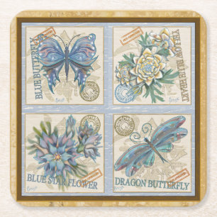 G Creation Office Square Paper Coaster