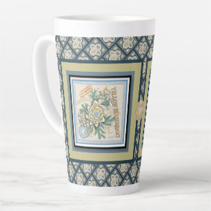 G Creation Office yellow flower Latte Mug