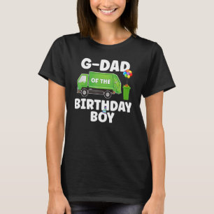 G Dad Of The Birthday Boy Recycling Trash Themed G T-Shirt