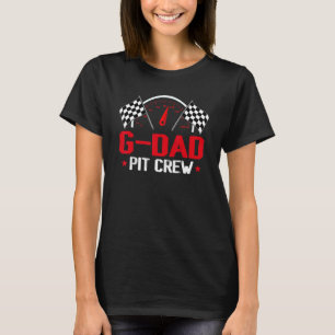 G Dad Pit Crew Race Car Birthday Party Racing Fami T-Shirt