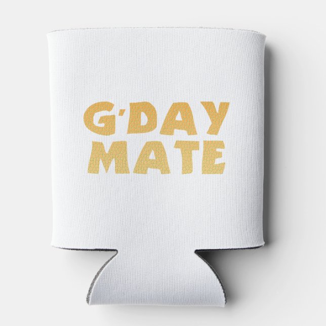 G’Day Mate Can Cooler (Back)