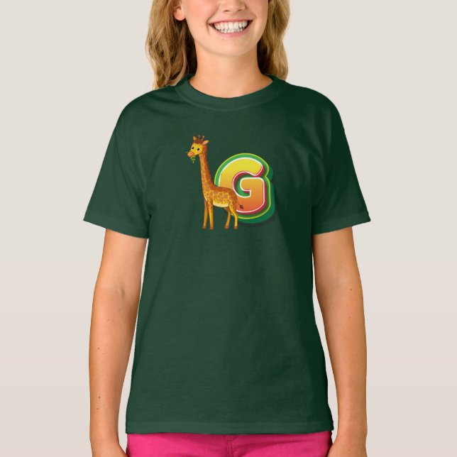 G for Giraffe T-Shirt (Front)