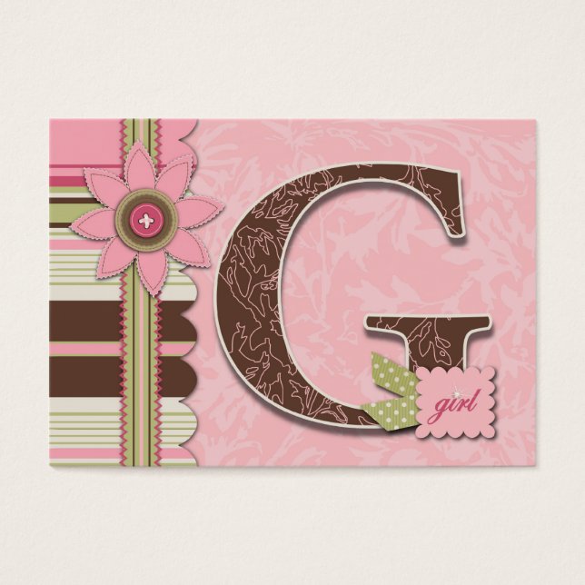 G Girl TY Gift Tag (Front)
