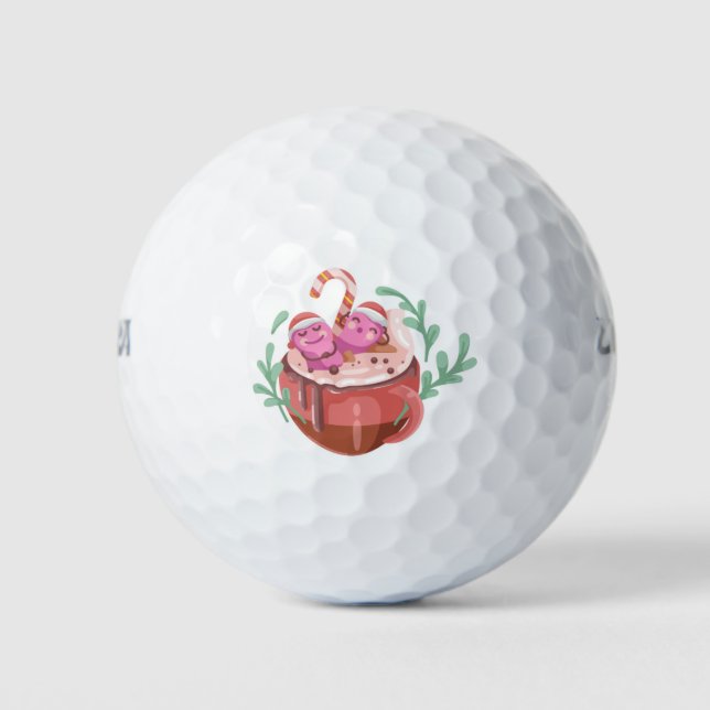 G Hot Chocolate Golf Balls (Front)