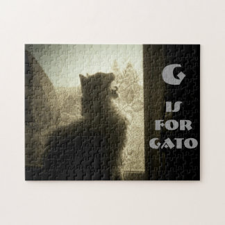 G is for Gato Jigsaw Puzzle