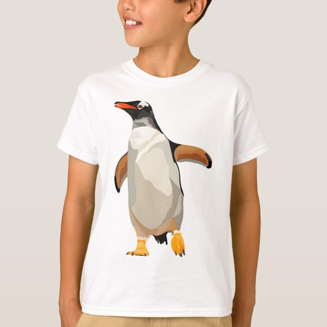G is for Gentoo Penguin T-Shirt (Front)