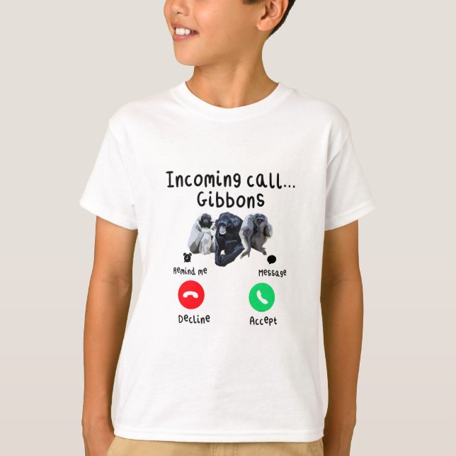 G is for Gibbon T-Shirt (Front)
