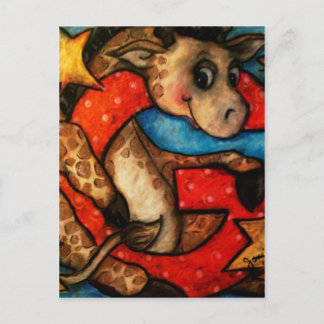 G is for Giraffe Postcard