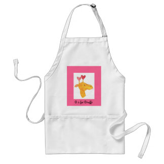 G is for Giraffe Standard Apron