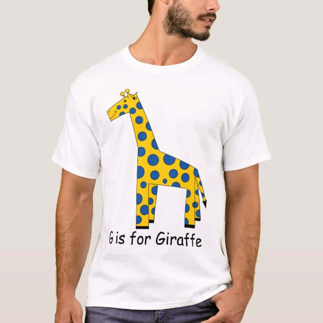 G is for Giraffe T-Shirt (Front)