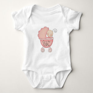 G Is For Girl Baby Carriage Bodysuit