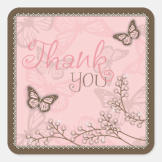 G is for Girl TY Square Sticker