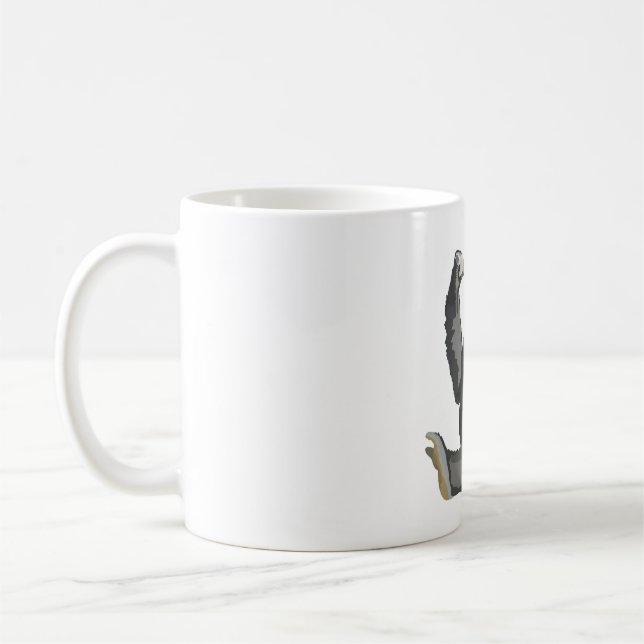 G is for Gorilla Female  Coffee Mug (Left)