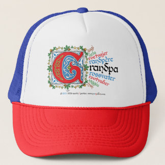 G is for Grandpa Trucker Hat