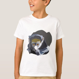G is for Greater Spot Nosed Monkey T-Shirt